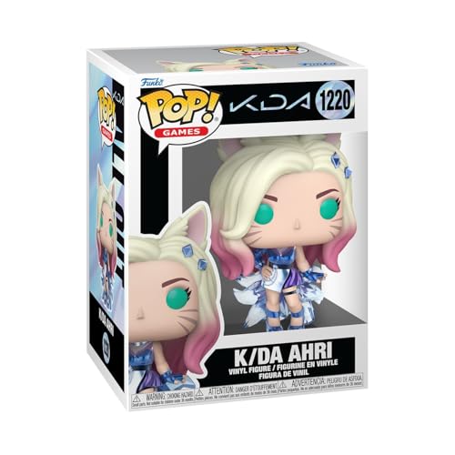 Funko POP! Games: League of Legends - K/DA Ahri - Figura in vinile da collezione - Idea regalo - Prodotto ufficiale - Giocattoli per bambini e adulti - Modello di figura per collezionisti