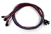 Produktbild 5X 4 Pin Dupont Kabel Buchse-Buchse 70 cm