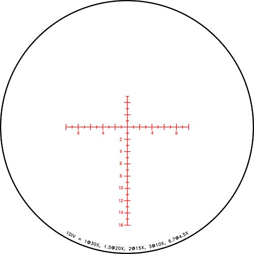 Image of Trijicon Tenmile First Focal Plane (FFP) Riflescope with Red /Green MRAD Precision Tree Reticle