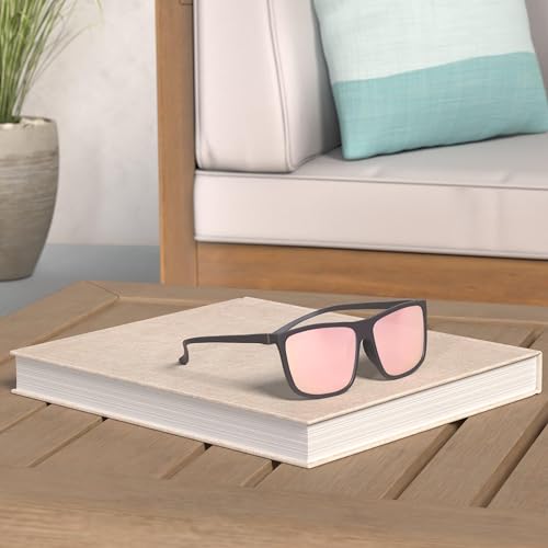 Image of Men's Sports Polarized Sunglasses Square Frame Glasses NP1007