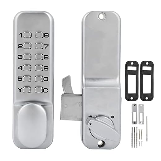 Zinc Alloy Mechanical Code Lock - Versatile Use