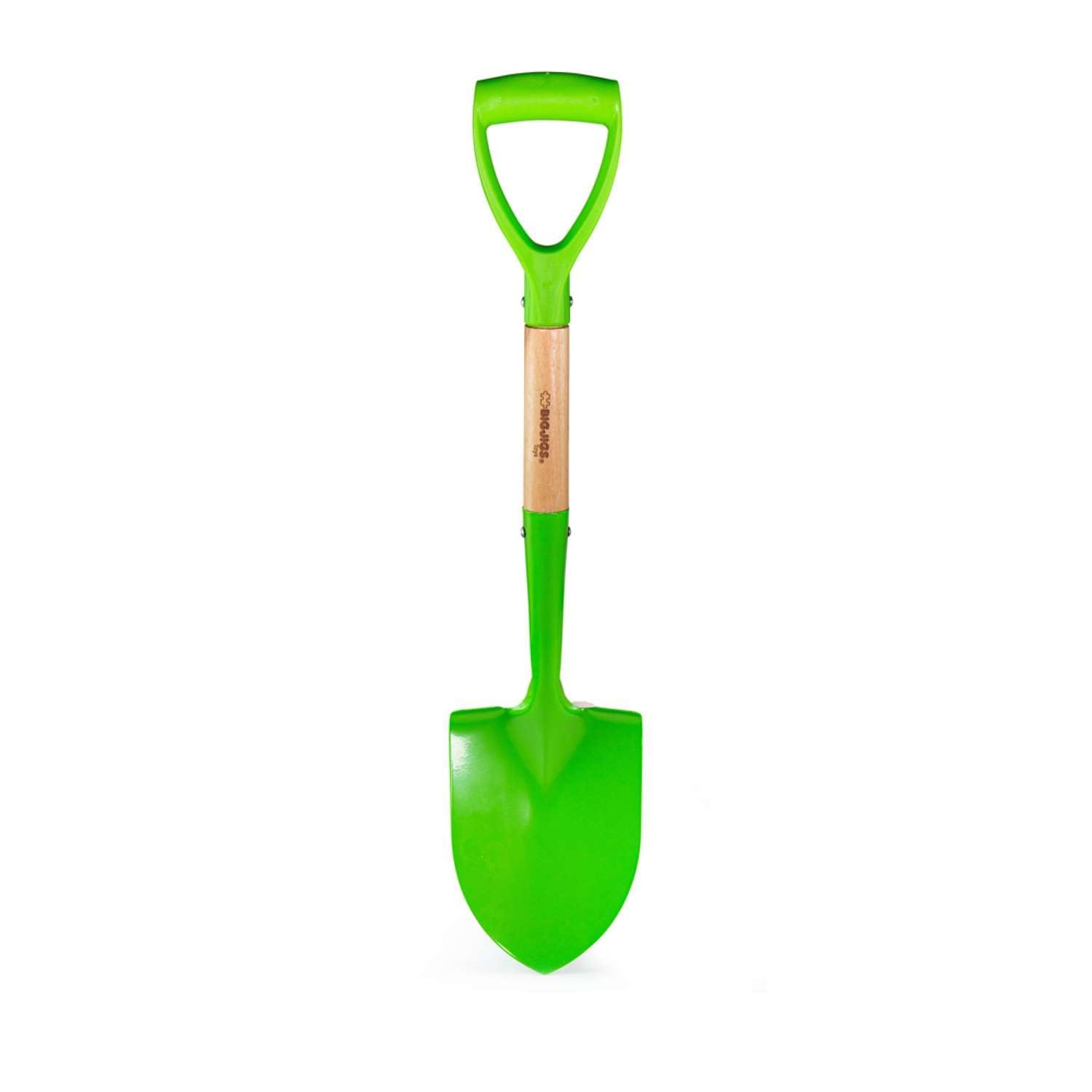 Bigjigs Toys Short Handled Garden Spade - Kids Gardening Tools With Shovel for Children