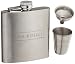 Good Whiskey Brand Stainless Steel Hip Flask Box Set - 6 Oz - With No Spill Funnel & 2 Shot Glasses - Best Container for Water Liquor Alcohol & Travel Beverages