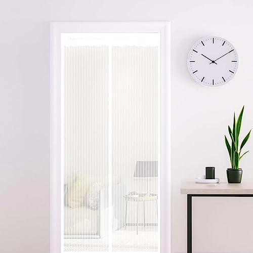 Moustiquaire magnetique porte rideau maille stop insectes - 6