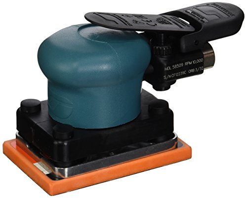 Dynabrade 58509 Dynabug II Orbital Sander, Non-Vacuum, 3-Inch Width by 4-1 4-Inch Length 76mm by 108mm