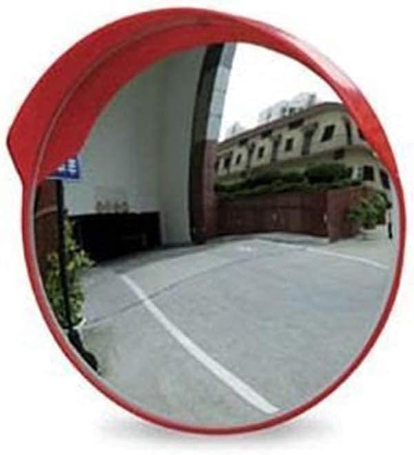Sidewalk Safety Mirror, Suitable for Pedestrians Mirror with Blind Spots PC Glare-Free Appearance Wide-Angle Lens Lens Diameter: 45-120 CM (Size: 60 CM)