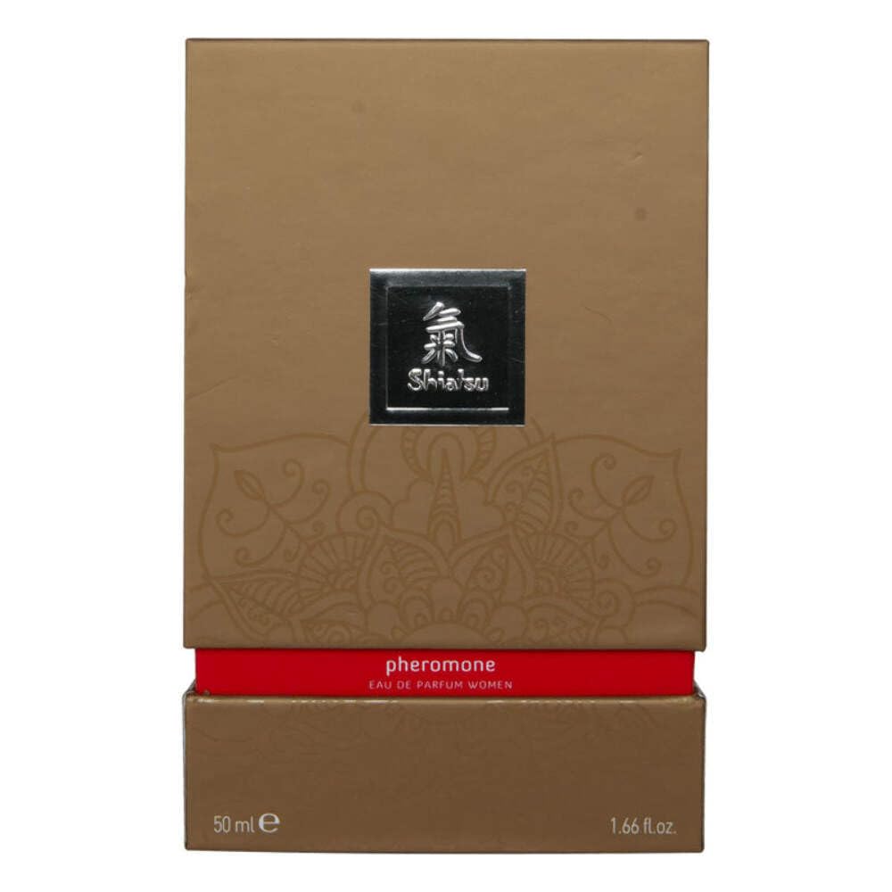 SHIATSU Feromon Fragrance Women - Rojo - 50 ml