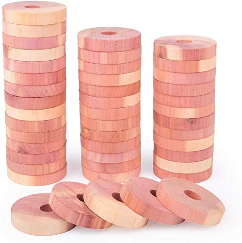 KAHEIGN 30 peças madeira de cedro blocos repelentes de traças, aromático 100 % natural cero vermelho blocos de madeira anti-traça protetor de roupa de armazenamento ambientador armários gavetas