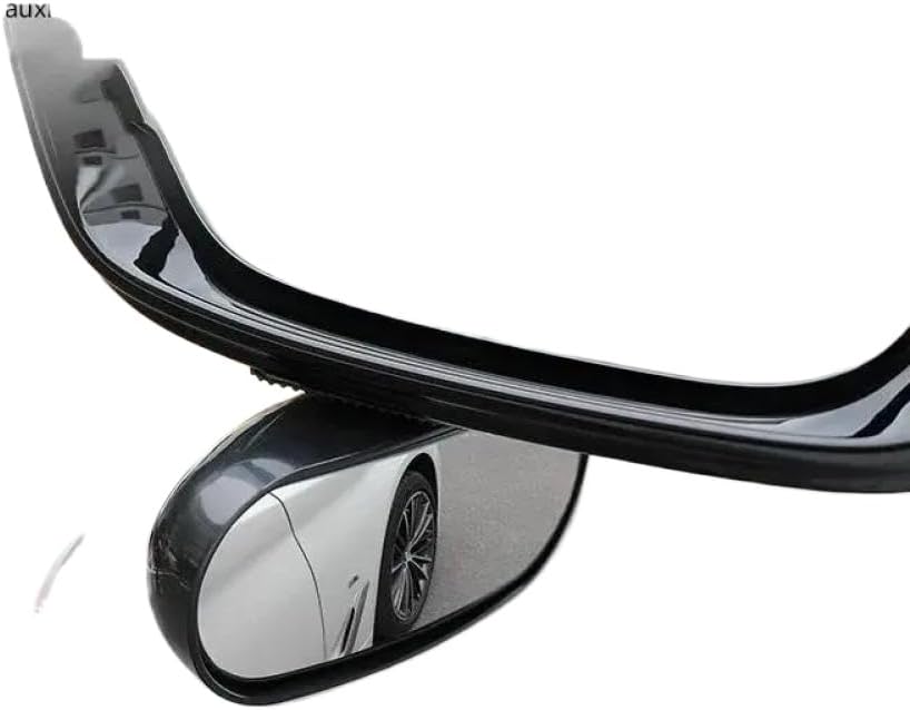 Rear View Auxiliary Mirror Adjustable Reflective Blind Spot Mirror Compatible With Automobiles