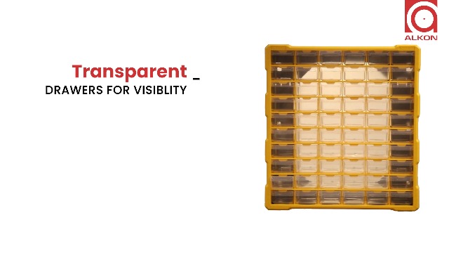 Alkon Plastic 60 Component Organisers Aco60 With Multiple For Small Parts Storage 60
