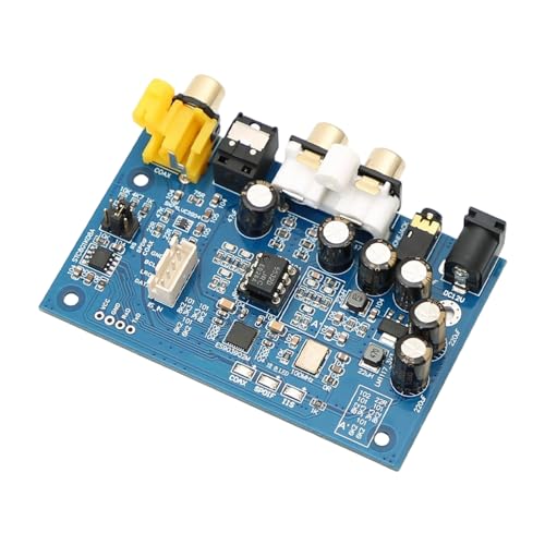 Conversor ES9039Q2M I2S DSD512 con salida de auriculares premium y conexión óptica
