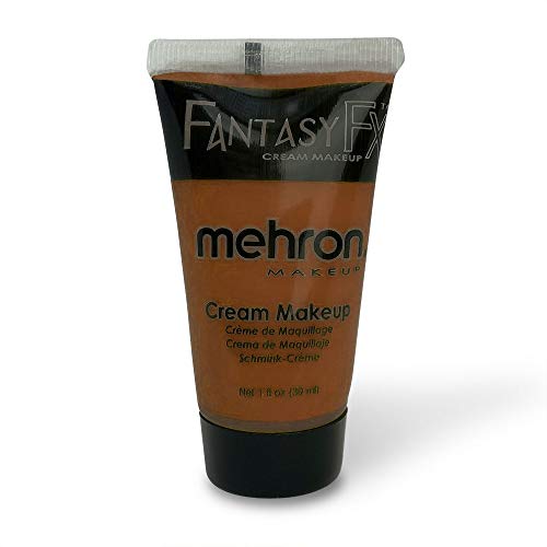 Mehron Makeup Fantasy F/X Water Based Face & Body Paint (1 oz) (Light Brown)