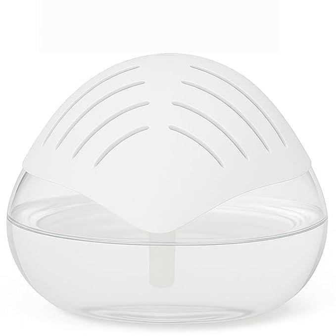 Image of Portable 3-in-1 Air Purifier, Aroma Diffuser & Air Humidifier with 1.5L Water Tank - Electric Revitalizer for Fresh Air & Fragrance at Home, Office, Bedroom & Spa (White)