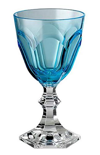 Mario Luca Giusti Dolce Vita Water Goblet Turquoise