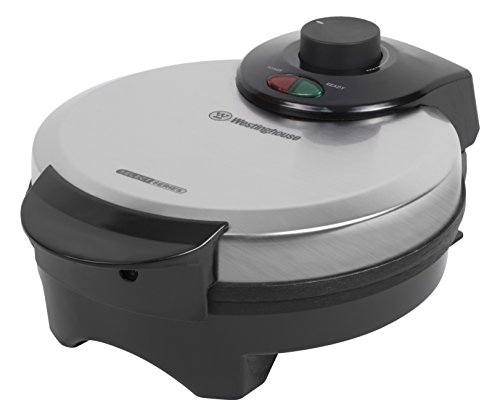 Westinghouse WWM1SSA Select Series Stainless Steel Waffle Maker, Silver