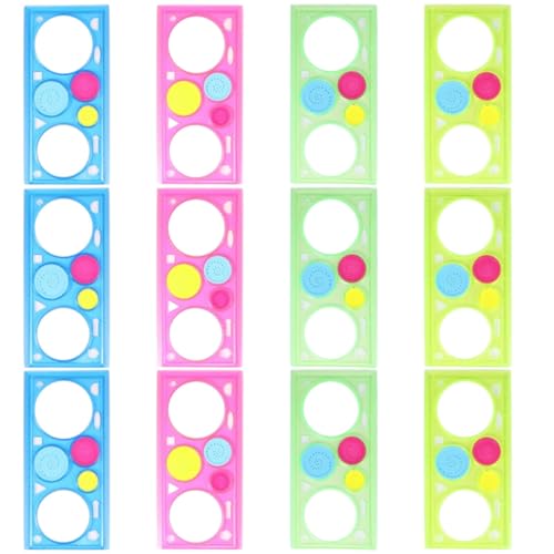 Plantillas de dibujo infantil de plástico seguro HOODANCOS kit de pintura escolar creativo