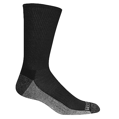 Fruit of the Loom Men's Essential 6 Pair Pack Casual Socks with Cushion and Arch Support2