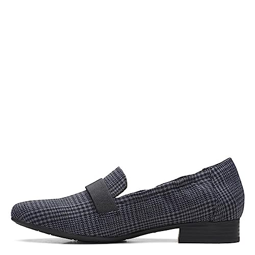 Clarks Clarks Women's Tilmont Eve Loafer Flat, Black Interest, 9 Medium US