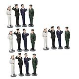 Mini soldat : ces figurines sont également idéales pour les jeux éducatifs et les reconstitutions historiques, permettant d'en apprendre davantage sur différentes périodes et cultures de manière amusante et engageante, scènes miniatures