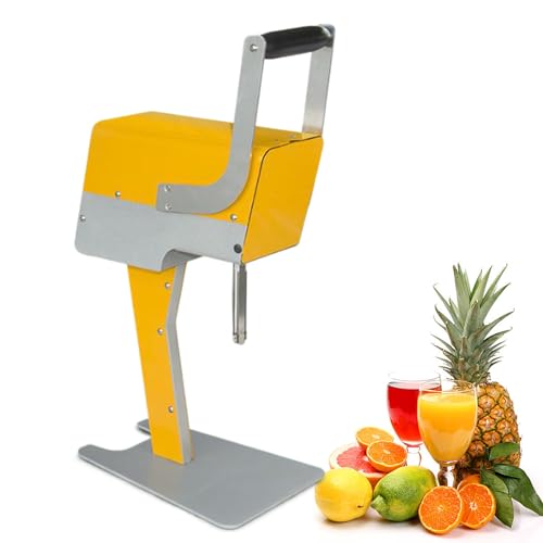 GESAIDES Exprimidor de Naranjas Eléctrico Premium | Exprimidor de Cítricos de Acero Inoxidable con Nuevo Motor Ultrapotente y Mango de Agarre para Exprimir sin Esfuerzo y Fácil de Limpiar.