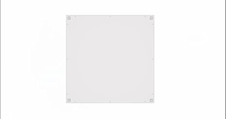 Rittal 1060.000, Wall-mounted AX Enclosure, Carbon Steel, 23.6 Height x 23.6 Width x 8.27 Depth