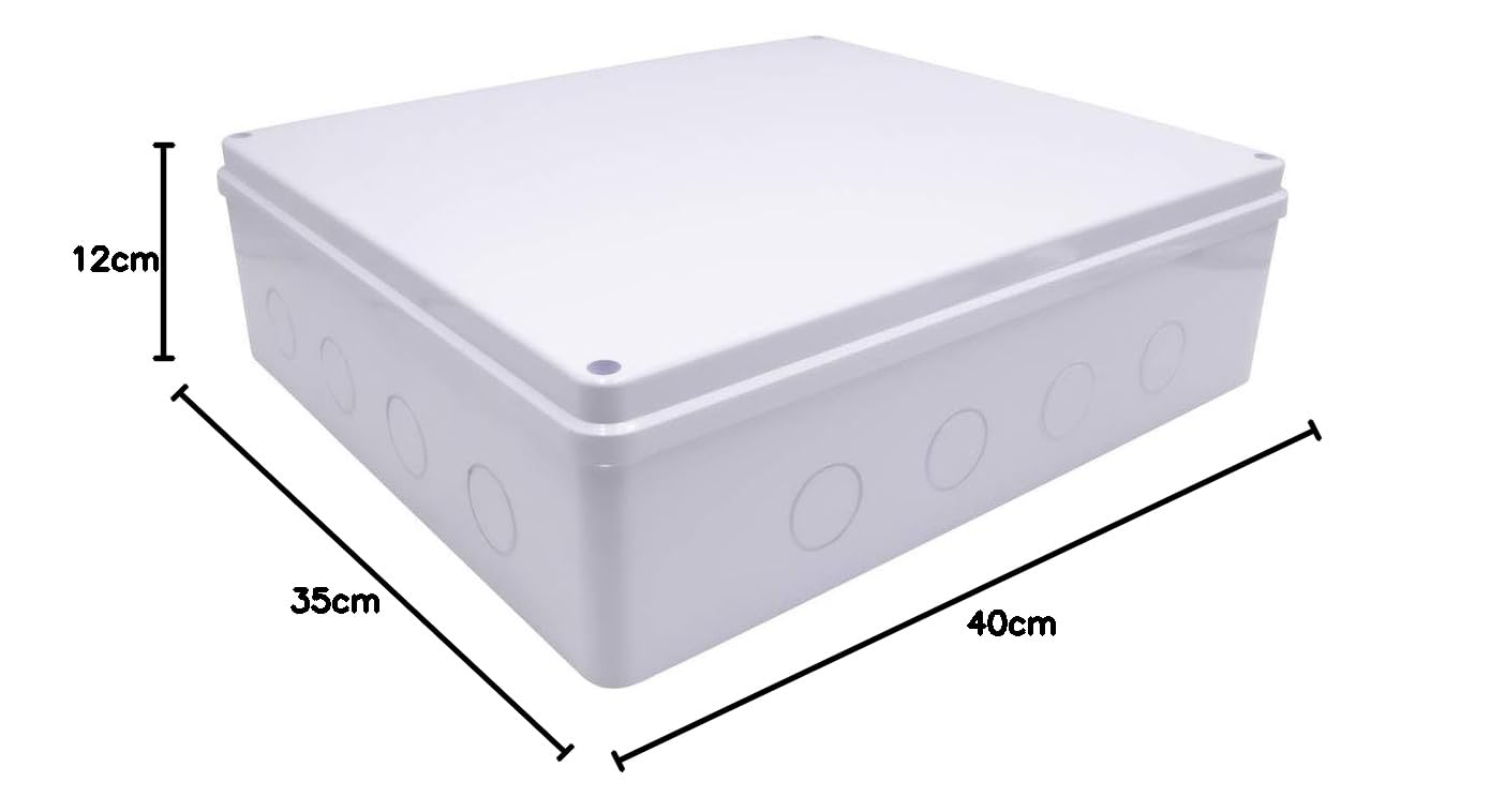 TRU COMPONENTS TC-RB 400x350x120 TC-10275084 Coffret d'installation plastique ABS blanc 1 pc(s)