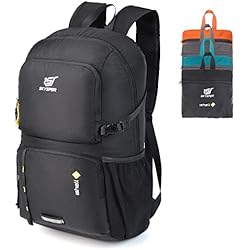 SKYSPER 30L Mochila Plegable Ultraligera Mochilas de Senderismo Mochila de Viaje Mochilas de Marcha Pequeña Mochila con Bolsillo Húmedo para Hombre Mujer Viaje Trekking Deporte al aire libre 4 SKYSPER 30L Mochila Plegable Ultraligera para de Senderismo, Viaje, Marcha, Mochila Pequeña con Bolsillo Húmedo para Hombre Mujer Trekking Deporte al aire libre