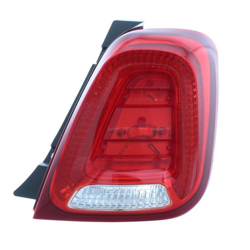 XYZ Parts Rear Tail Light Assembly Compatible With Fiat 500 Hatchback 2015-> For UK Drivers Side Right Hand Replacement