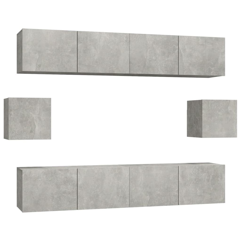 vidaXL Nachttische Grau Sonoma 40 x 30 x 60 cm Holzwerkstoff,