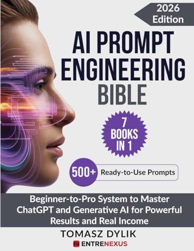 AI Prompt Engineering Bible (7 Books in 1): Beginner-to-Pro Syste...