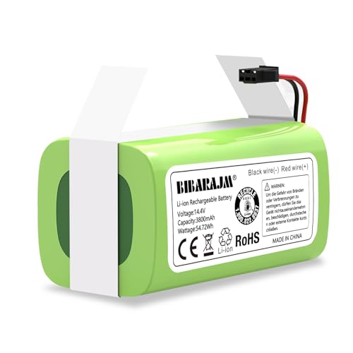 3800 mAh 14.4 V Ersatzakku für Eufy RoboVac 11 11S 11S Plus 11S MAX 12 15C MAX 30 30C 35C G10 Hybrid und Ecovacs Deebot N79 N79S DN622 für Tesvor X500 Akku