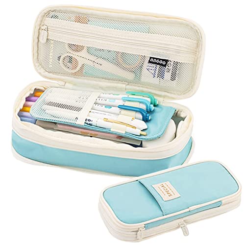 OLINLIFE Pencil Case Aesthetic Pencil Pouch Stationery Big Capaci