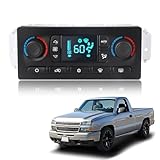 KAFKOF Climate Control Module Compatible with 2003-2007 Chevy Silverado Tahoe Suburban, GMC Sierra Yukon 1500 2500 3500, Cadillac Escalade Buick Rainier. Ac Control Panel Replace 599211XD 15832311
