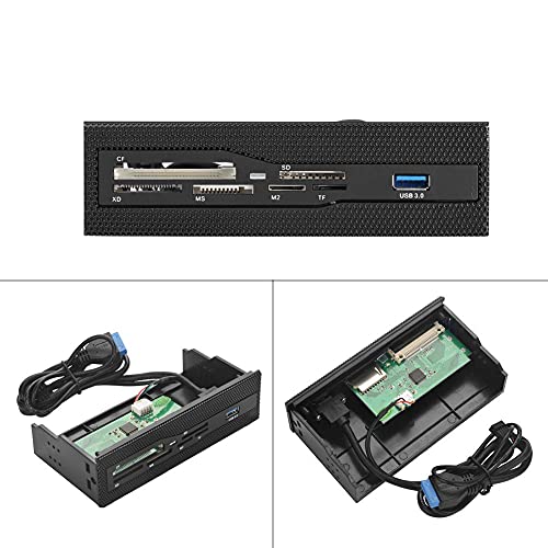 Zopsc ZOPSC07D9CBV1KI Computer Front Panel Usb 2.0 Pc Internal Card Reader Pc Dashboard Fits 5.25 Inch Drive Bay thumb #6