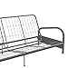 DHP Vermont Metal Futon Frame, Silver