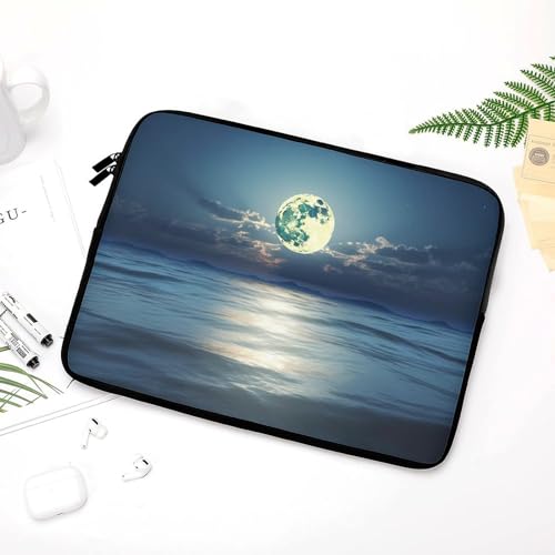 Funda para Laptop 10 pulgadas Moon and Sea impermeable miniatura 5