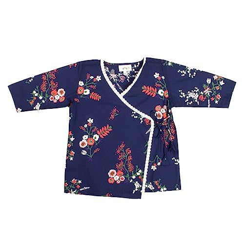 Image of Girl's Cotton Angrakha-Style Nightsuit /Short Sleeve's Top and Bottoms Nightwear /Dress for Girl's /Top& Bottom Sleep Suit Combo Set