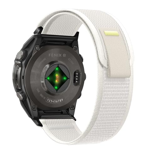 RosMank 22mm Quickfit �i�C�����o���h Garmin Fenix 8 Fenix E 47mm/7 Pro/7/6 Pro/6 �Ή��AEpix/Approach S70 47mm/MARQ/Instinct 2/Forerunner 9