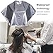 FOMIYES Bibs Hair Dye Shampoo Dress Shawl Hairdressing Wrap Barber Hair Cape Hair Cutting Kits Barber Supplies Hairdressing Cloak Cape for Barber Shop Accessories Hair Oil Apron