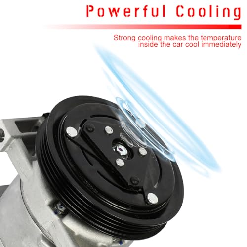 Image of AC Compressor 2002-2005 Fit for Saab 9-2X for Subaru Impreza 2.0L 2.5L