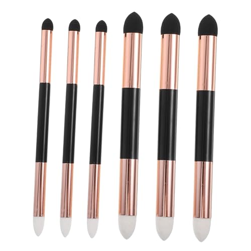 BEBEMOKO Sketch Double Headed Pen 6pcs Art Set Sponge Daubers Rub and Applicator Brush Versatile Sketch Drawing Tools