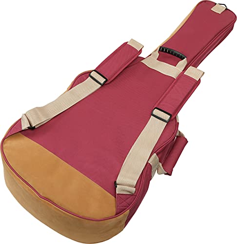 Ibanez ICB541-WR Housse POWERPAD pour guitare classique, Rouge vin - Les Beatles, Paul McCartney, John Lennon, RIngo Starr, George Harrison Ibanez ICB541-WR Housse POWERPAD pour guitare classique, Rouge vin – Image 3