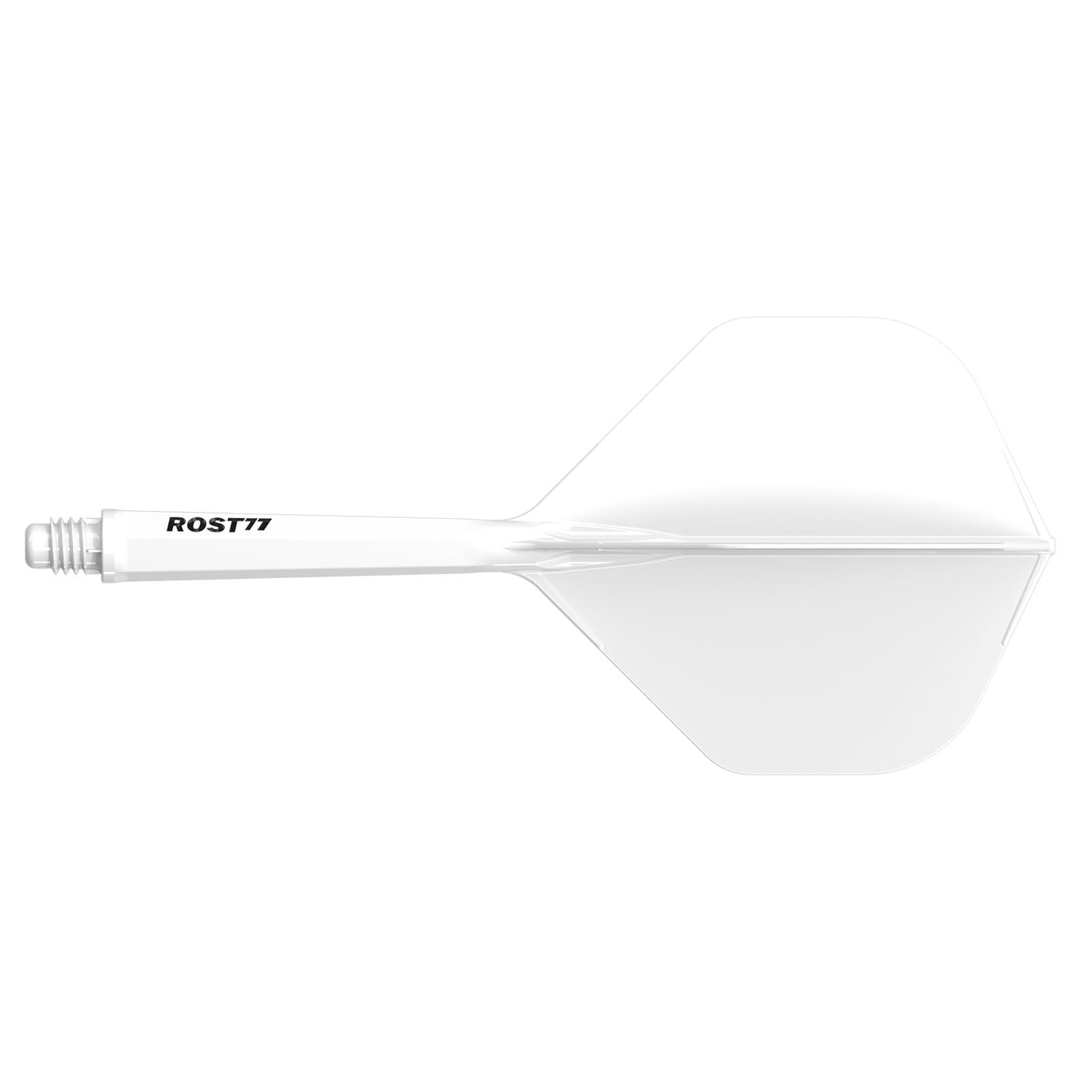 CUESOUL ROST 77 Integrated Dart Shaft and Flight,clear color, Big Standard