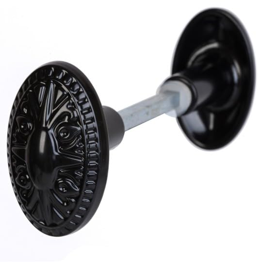 Bouton Double Décor KLOSE besser fonte d'aluminium ,tige carré de 6 mm