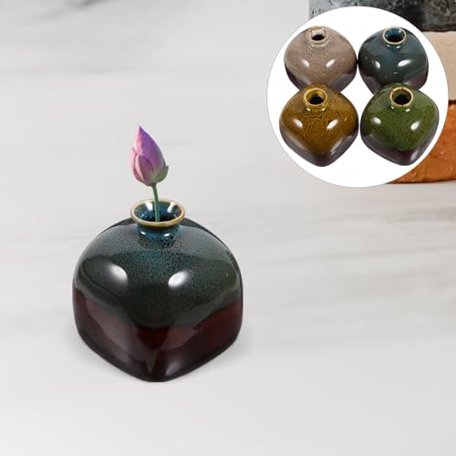 Vases miniatures en céramique pots fleurs hydroponiques pour centre de table - 8