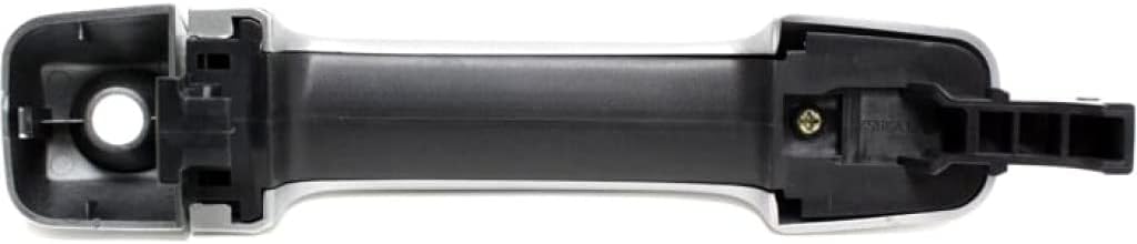 KarParts360 for Toyota FJ Cruiser 2007-2014 Exterior Door Handle Front, Driver Side Silver | with Key Hole | Trim: Base/TRD Special Edition/Trail Teams Special Edition