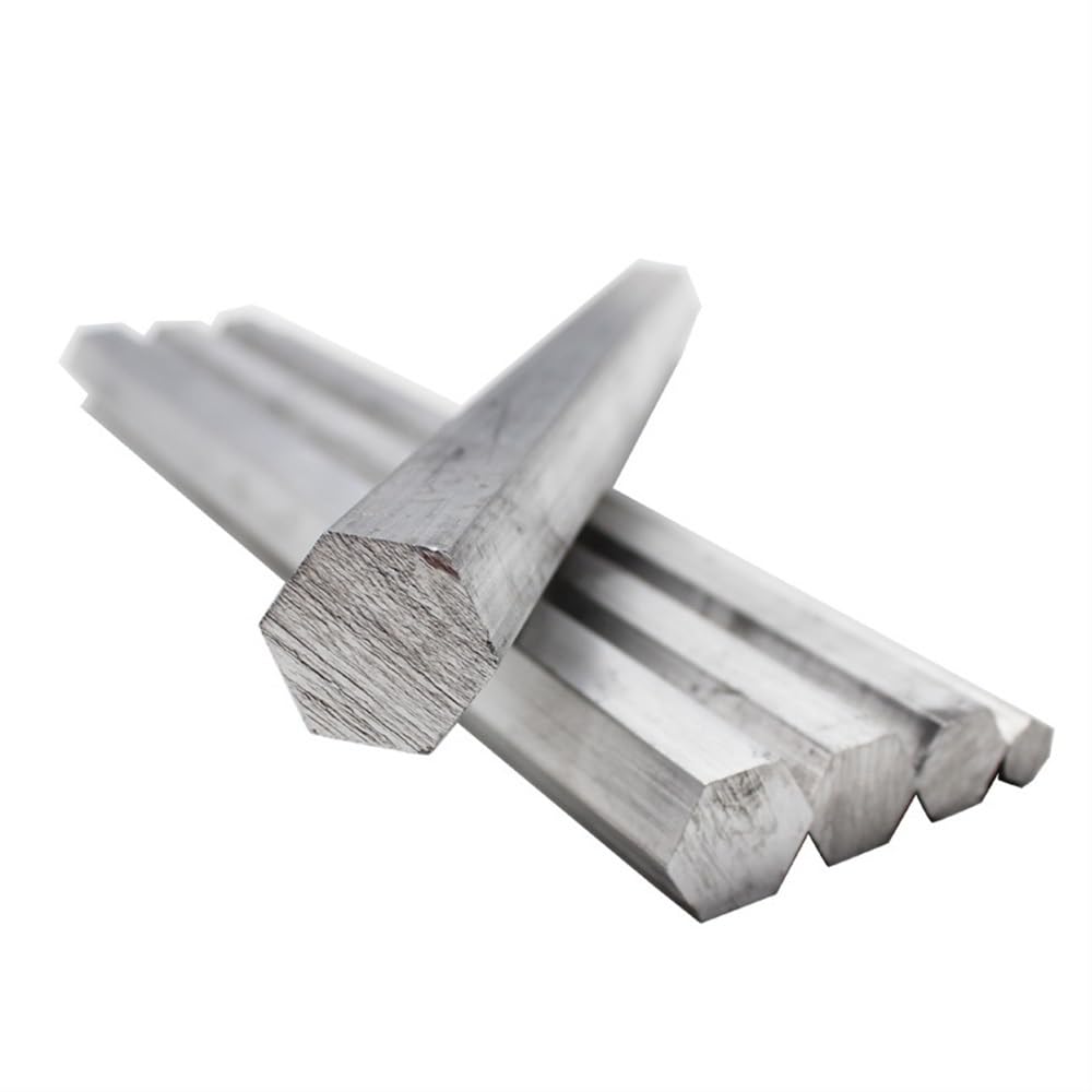 Aluminiowe pręty 1 szt. aluminiowy pręt sześciokątny 6061, długość 4-20 cali, aluminiowe pręty sześciokątne, wysokość 8-60 mm (500 mm x 16 mm) (500 mm x 35 mm)