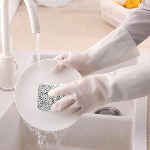 Stove Top Cleaner, Sink Dishcloth Set, Cookware Cleaning Cloth, Dishcloth for Dishes, No Scratch Dish Rag, Kitchen Dishcloth Set, Multi-purpose Dishcloths, Dishwashing Rag Set, Wire Dishcloth for Kit - immagine 4
