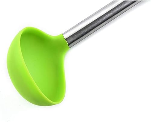 Miniatura 4 de Juego de utensilios de cocina de silicona, 7 piezas de utensilios de cocina con acero inoxidable para utensilios de cocina antiadherentes,