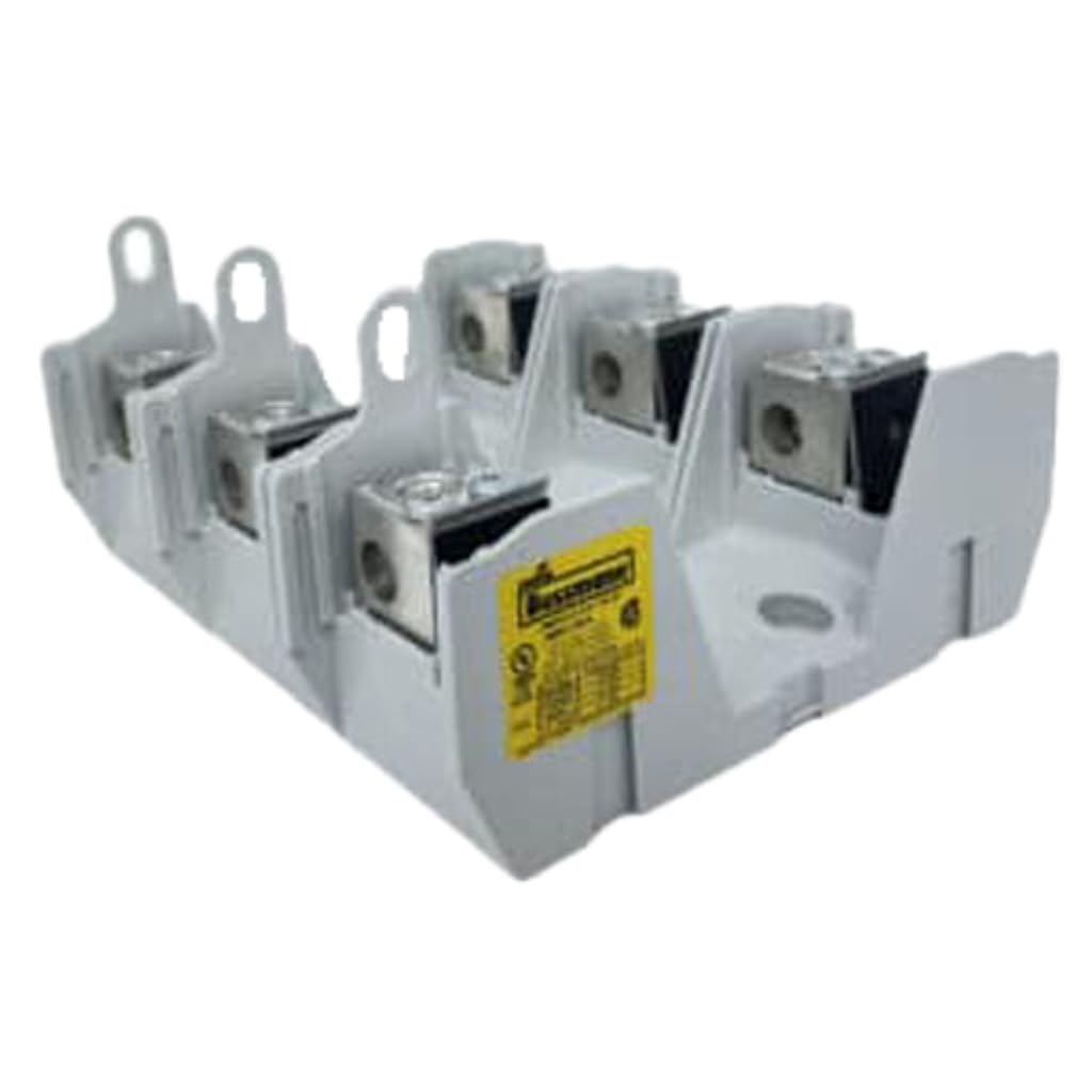 Cooper Bussmann JM60100-3CR Class J Fuse Holder, 3 Pole, 600V, 100 Amp